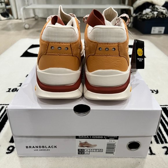 Brandblack Los Angeles Saga Natural Color Vibram Sole Sneakers - Picture 4 of 6